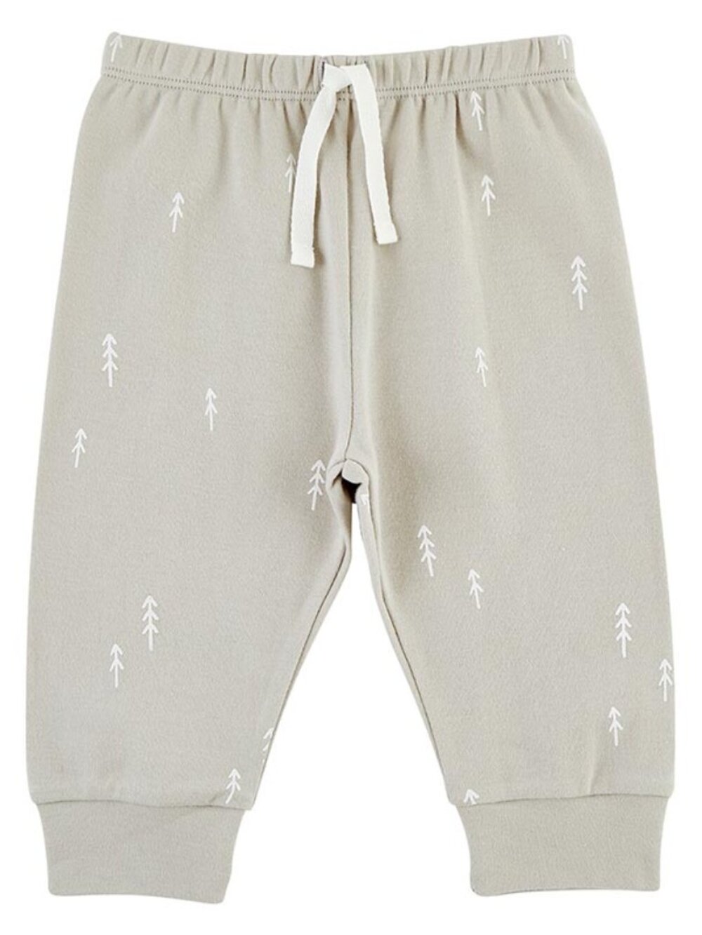 Stephan Baby: Baby Boy grey pull on pants with white trees  size 6-12 M NEW